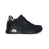 Baskets basses Skechers  Uno Wedge - Hi Steps 177520-BBK Black