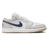 Chaussure Air Jordan 1 Low pour Homme - Blanc 42.5 553558-146