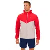 Veste coupe vent nike stride rouge homme