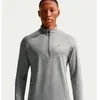 Nike Stride 1/4 Zip vêtement running homme Gris/argent XXL