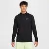 Nike Stride 1/4 Zip vêtement running homme Noir M