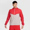 Veste coupe vent nike stride rouge homme
