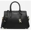 Laila Sm Satchel par Michael Michael Kors Noir T.U Sacs