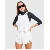 Nike Women's Shirt W NK Arswft Dfadv Crop Tank, White/Black, FN2713-100, L