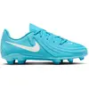 Nike Phantom Gx II Club Sneaker, Blue Fury White, 36 EU