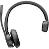 HP Auriculares Poly Voyager 4310 USB-C Inalámbricos con llave BT700, Negro