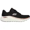 Skechers Femme Arch Fit 2.0 Glow The Distance Basket, Noir, 38 EU