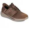 Skechers Sneakers Skechers Pour Hommes - Slip-Ins Slade Zachary Marron Foncé - 42