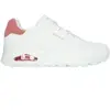 Skechers Uno Pop Back Baskets Synthétiques Blanches/Corail Pour Femmes EU 36