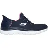 Baskets de marche sportive femme, Slip ins summits dream navy - SKECHERS