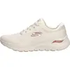 Chaussures Skechers Arch Fit 2.0 Big League blanc crème rose femme - 36