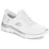 Chaussures Skechers Summits Diamond Dream Slip-ins blanc argent femme - 37