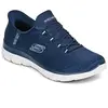 Skechers Femme Summits Classy Night Basket, Bleu Marine, 36 EU