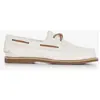 Chaussures Timberland Classic Boat blanc mat femme - 38