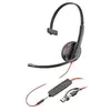 HP Poly Headset Blackwire C3215 Mono USB-C/A & 3,5 mm