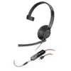 HP Micro-casque Poly Blackwire 5210, Noir - Jack 3,5 mm, USB, USB-C