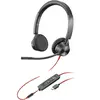 Poly Headset Blackwire C3325 Stereo USB-C/A & 3,5 mm