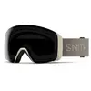 Smith - Masque de ski - 4D Mag Xl Chalk / Chromapop Sun Black  en Silicone - Gris