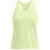 Under Armour Launch Singlet Top De Course Femmes - Vert, Taille L