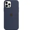 APPLE iPhone 12 | 12 Pro Coque en Silicone avec MagSafe - Bleu Marine