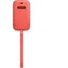 Housse en cuir Apple avec MagSafe pour iPhone 12 mini Rose agrume