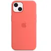 Coque en silicone Apple avec MagSafe pour iPhone 13 mini Pomelo rose TU
