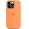 Apple Coque en silicone avec MagSafe pour iPhone 13 Pro Max - Orangé