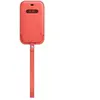 Housse en cuir Apple avec MagSafe pour iPhone 12/12 Pro Rose agrume