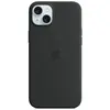 Apple Coque en Silicone avec MagSafe pour iPhone 15 Plus - Noir        