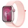 Bracelet Sport pour Apple Watch 41 mm avec boucle Rose clair