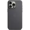 Apple - Coque pour iPhone 15 Pro Max avec MagSafe - tissage fin - Noir
