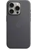 Apple Coque en Tissage Fin avec MagSafe pour iPhone 15 Pro - Noir        