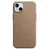 Apple Coque en tissage fin avec MagSafe pour iPhone 15 Plus Taupe