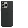 Apple - Coque pour iPhone 15 Pro Max - silicone - noir - avec MagSafe