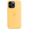 Coque en silicone MagSafe Apple iPhone 14 Pro Max - Sunglow