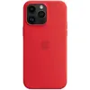 Apple Silicone Backcover MagSafe pour Apple iPhone 14 Pro Max - Rouge