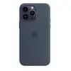 Apple Coque en silicone avec MagSafe pour iPhone 14 Pro Max - Bleu orage