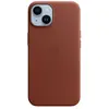 Apple Coque en Cuir avec MagSafe pour iPhone 14 - Terre de Sienne  