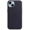 Apple Coque en cuir avec MagSafe pour iPhone 14 - Encre violette