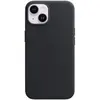 Apple Coque en cuir avec MagSafe pour iPhone 14 - Minuit