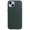 Apple Coque en cuir avec MagSafe pour iPhone 14 - Vert forêt