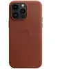 Coque Leather MagSafe Apple iPhone 14 Pro Max - Umber