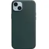 Apple Coque en cuir avec MagSafe pour iPhone 14 Plus - Vert forêt
