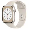 Montre intelligente Apple Watch Series 8 45 mm Blanc Beige TU