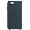 Apple Coque en silicone iPhone SE (2022 / 2020) / 8 / 7 - Abyss Blue