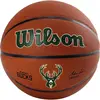 Wilson Ballon Milwaukee Bucks NBA Team Alliance Marron Taille 7 WTB31XBML