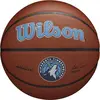 WILSON Ballon Minnesota Timberwolves Team Alliance Marron Taille 7 WTB31XBMN
