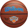 Wilson Ballon New York Knicks NBA Team Alliance - marron/bleu - Taille 7
