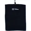 Wilson TRI Fold Serviettes Unisex-Adult, Noir, Taille Unique
