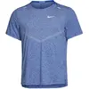 Nike Men's Shirt M NK DF Rise 365 SS, Game Royal/HTR/Reflective Silv, CZ9184-482, S